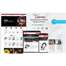 Earpords - Opencart  template to Sell Earphones, Airpods, Headphones, Bluetooth, and Neckbands