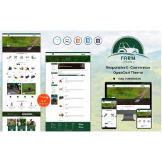 FarmTools - Revolutionize Your Online Farm Store with Our Premium OpenCart Template!