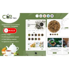Cupoftea - Tea OpenCart 4 Template