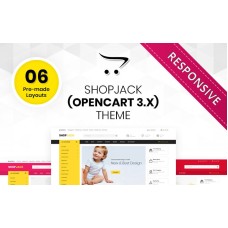 Shopjack - The Mega Multishop Responsive OpenCart Template