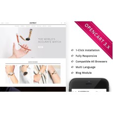 JustBuy Watch Store - Responsive OpenCart Template