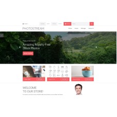 Photostream OpenCart Template