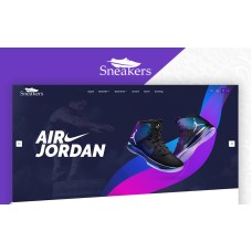 Sneakers Shoes Store Multi-Purpose OpenCart Template