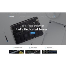 Hostinged - Hosting Reliable Clean OpenCart Template