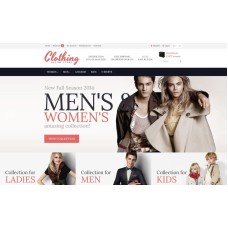 Clothing for Everyone OpenCart Template