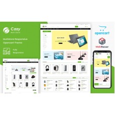 Cazy - The Shopping Mall OpenCart Template
