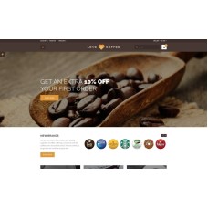 Love Coffee - Coffee House OpenCart Template