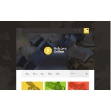Holsters Online Store OpenCart Template