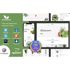 Greenesta Organic - Food & Grocery Store OpenCart Template