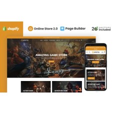 Gametsu - Entertainment & Gamming Multipurpose Shopify Theme