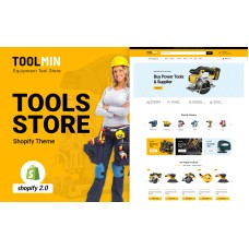 ToolMin - Power Equipment Tools Store Shopify Theme