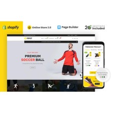 Crazy Sports Store Shopify Theme