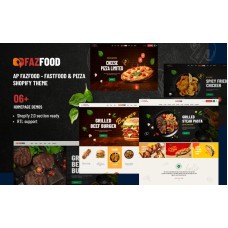 Ap Fazfood - Fastfood Restaurant Shopify Theme