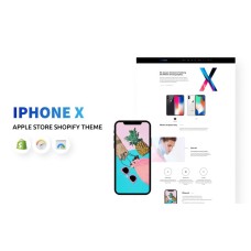 iPhone X - Apple Store Shopify Theme