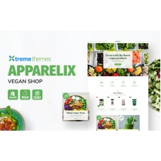 Apparelix Vegan Shop Shopify Theme