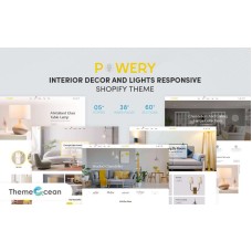 Powery - Interior Decor & Lights Responsive Shopify Theme