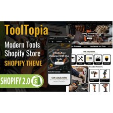 ToolTopia - Premium Tools & Hardware for Plumbers & Construction Shopify Responsive Theme