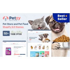 Petzy-Pet Store and Pet Food Shopify 2.0 Themes
