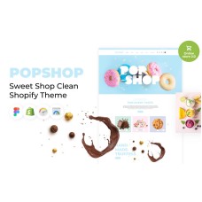 Popshop - Sweet Shop Clean Shopify Theme