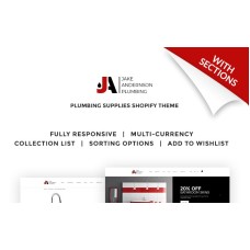 Jake Anderson Plumbing Shopify Theme