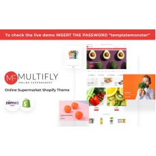 Multifly - Online Supermarket Website Template Shopify Theme
