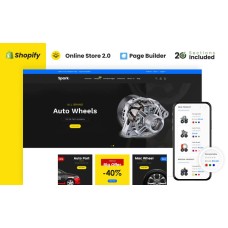 Spark Auto Parts Store Shopify Theme