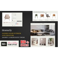 Homely - Modern Home Furniture & Interior Decor Multipurpose Shopify 2.0 Responsive Theme