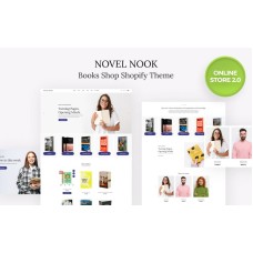 Novel Nook - Literature Online Store 2.0 Shopify Theme