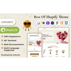 Flowshop - Mega Flower Shopify 2.0 Mega Theme