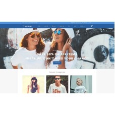 White Tee - Clothing Responsive Practical Shopify Theme