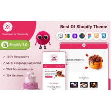 Cake Zilla - Mega Cake Shopify 2.0 Clean Responsive Theme