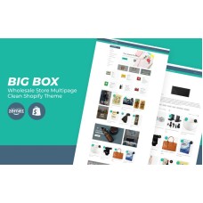 Big Box - Wholesale Store Multipage Clean Shopify Theme