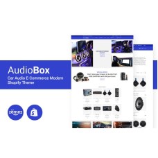 AudioBox - Car Audio E-Commerce Modern Shopify Theme