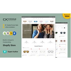 Eyewear - Goggles and Sunglasses Shopify Responsive Theme