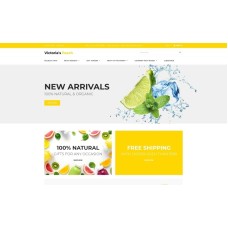 Victoria's Peach - Fruit Gifts Shopify Theme