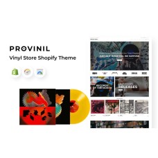 Provinil - Vinyl Store Shopify Theme