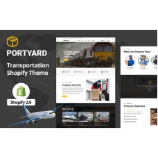 Portyard - Logistics and Transportation Shopify Theme