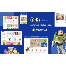 CadyCrow - Toys and Kids Store Shopify Theme