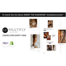Clean Multifly Lingerie Store Shopify Theme