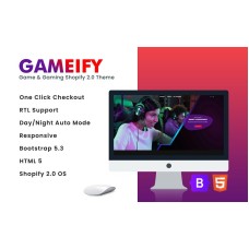 Gameify - Game and Gaming Shopify 2.0 Theme
