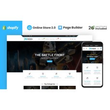Ridex Game Store Shopify Theme