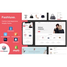 Fashluxe - Modern Fashion Shopify Template