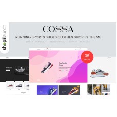 Cossa - Running Shoes, Sports Shoes & Clothes Shopify Theme