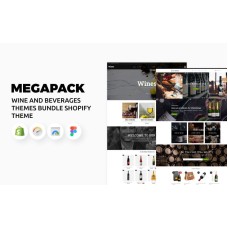 Wine and Beverages Themes Bundle Shopify Theme