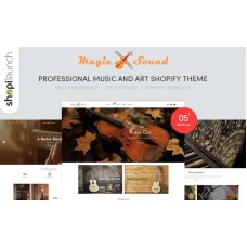 MagicSound - Professional Music and Art Shopify Theme