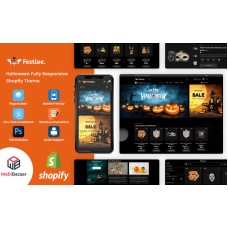 Festive - Halloween & Christmas Gift Responsive Shopify Theme