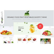 Oricesh - Organic Food Fruit Vegetables Shopify Theme