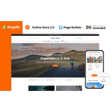 Palm Voyages Travel Store Shopify Theme