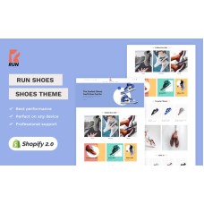 Run - Shoes & & Accessory High level Shopify 2.0 Multi-purpose Responsive Theme