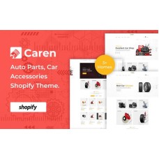Caren - Auto Parts, Car Accessories Shopify Theme
